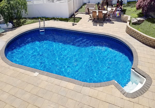 oval size pools