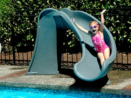 Slide paddling pool hotsell