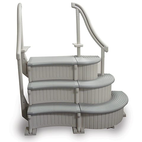 above ground ladders and steps