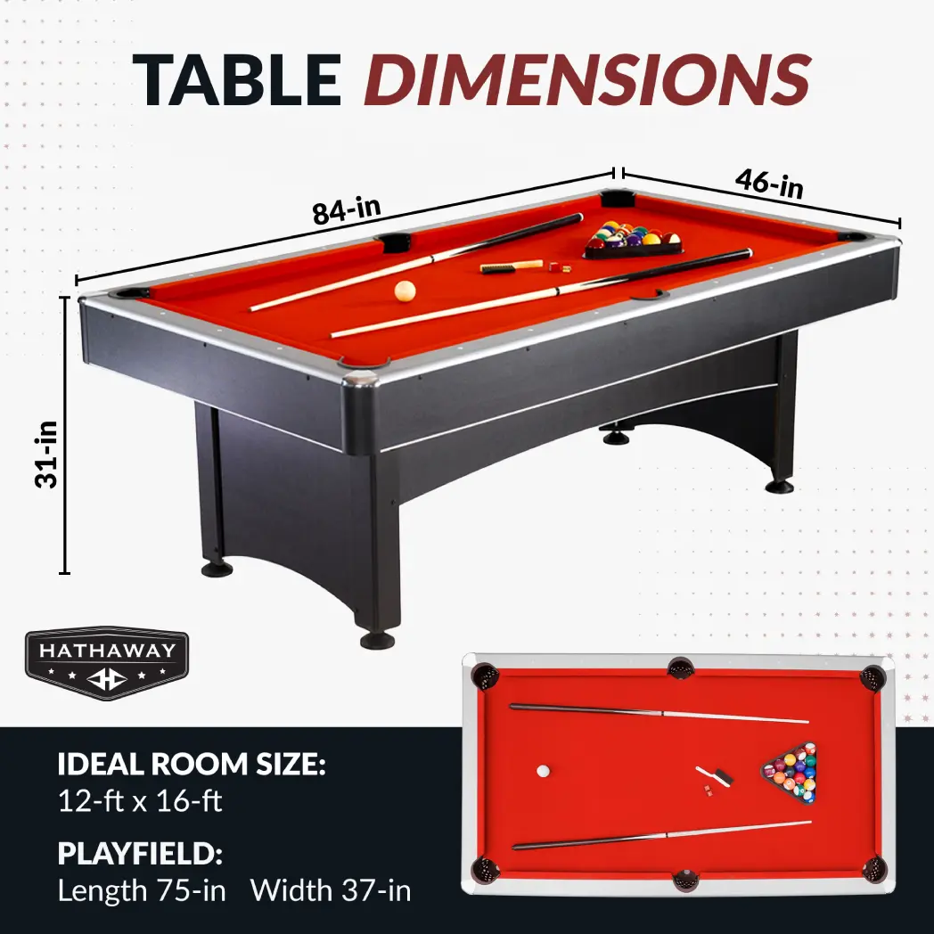 Maverick 7 Ft Pool Table with Table Tennis - Pool Warehouse