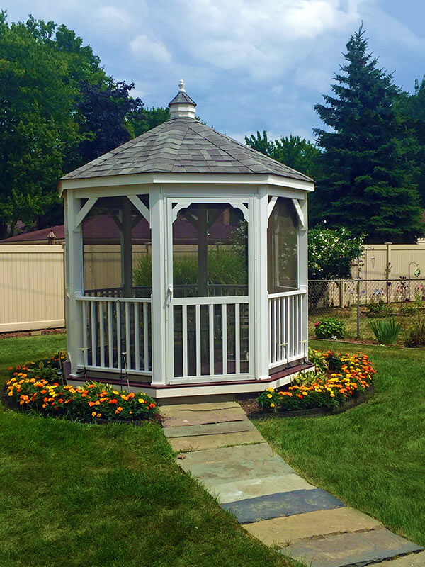 Landscape Backyard Gazebo