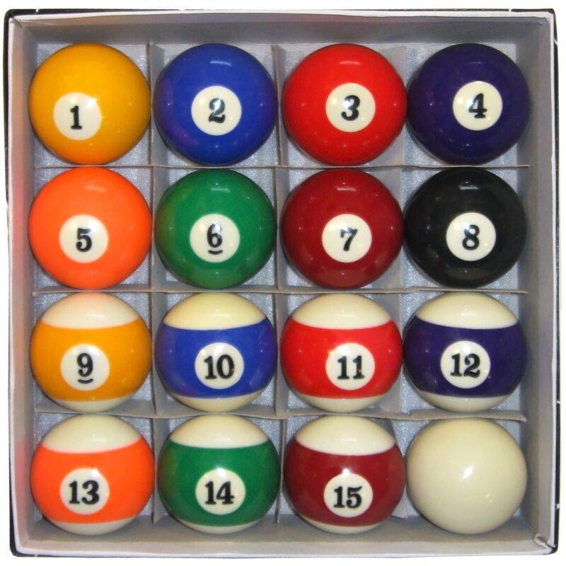 Pool Table Regulation Billiard Ball Set