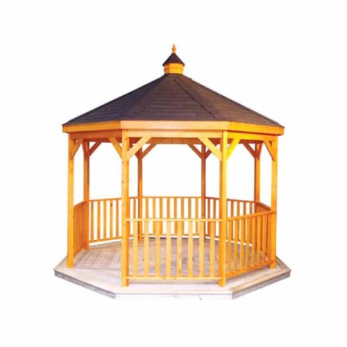 Amish Gazebos 12ft Wood Gazebo in a Box