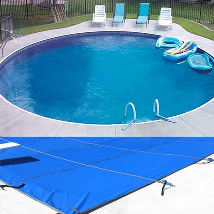 12' x 20' GLI Leaf Net Inground Pool Cover - Pool Warehouse