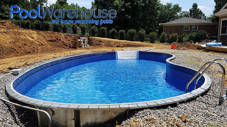 in ground pool construction
