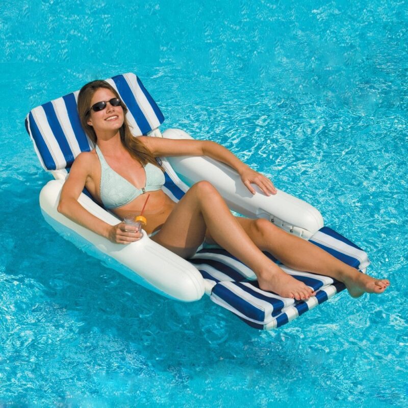 Padded SunChaser Luxury Lounge Chair