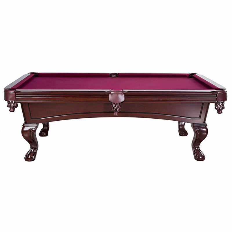 Augusta 8 Ft Non-Slate Pool Table in Mahogany