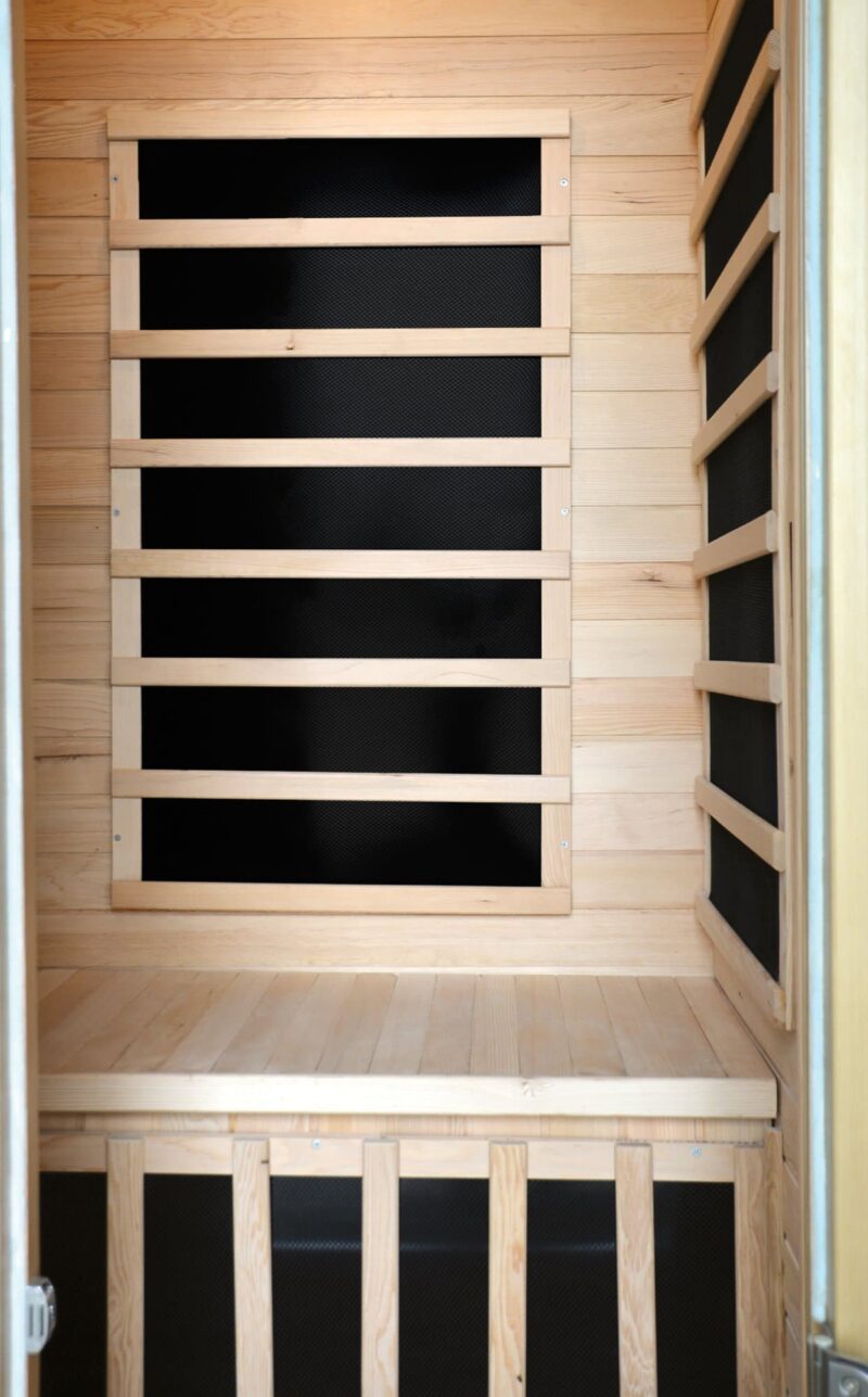 Buena Vista 1-2 Person Hemlock Infrared Sauna with Carbon Heaters