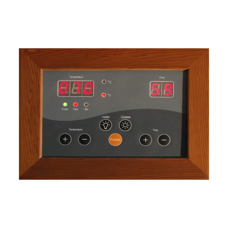 HeatWave Infrared Sauna Temp Controls