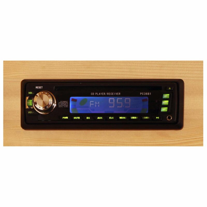 HeatWave Infrared Sauna Radio/CD/MP3 Player