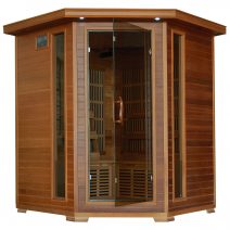 Whistler 4-Person Cedar Corner Infrared Sauna