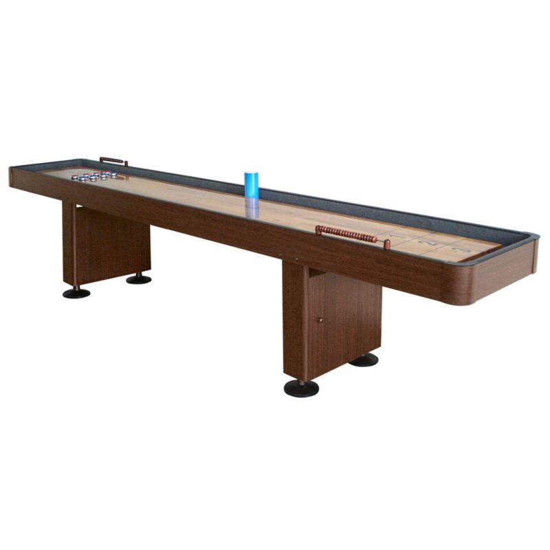 Challenger Shuffleboard Table Walnut