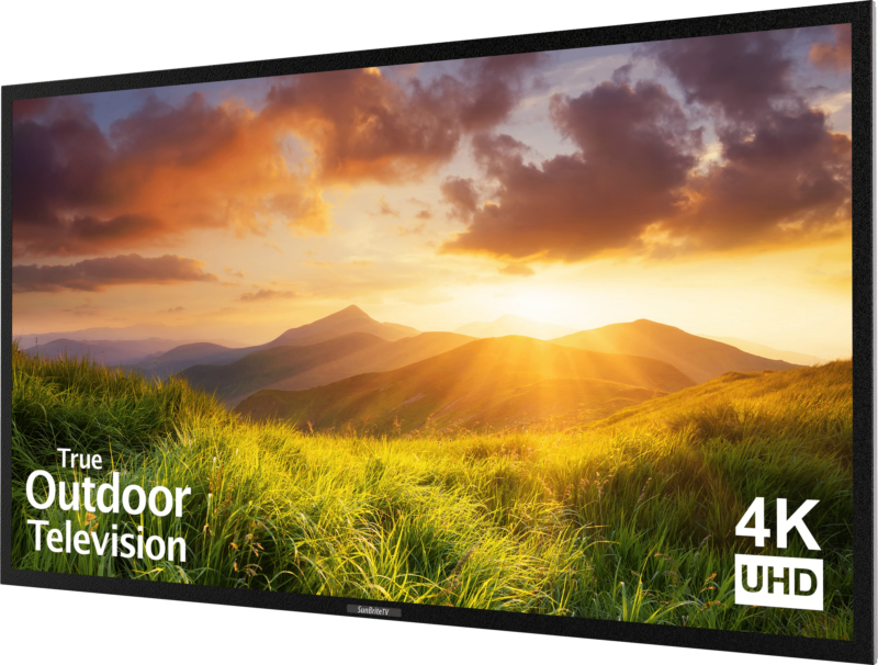 SunBriteTV Signature Series 4K Ultra HD Partial Sun Outdoor TV - Black