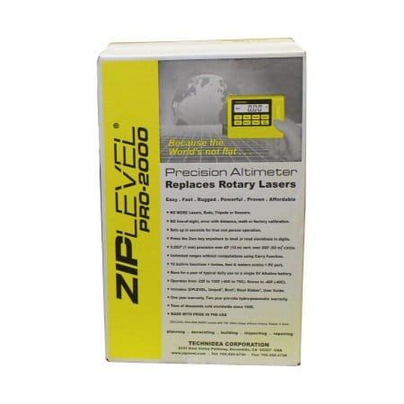 ZIPLEVEL PRO-2000 High Precision Altimeter 