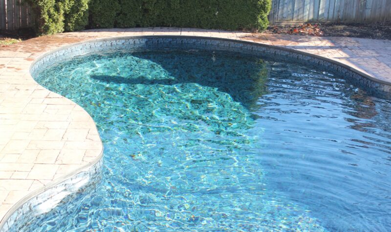 Shimmering Butterfly Effect Swimming Pool Liner