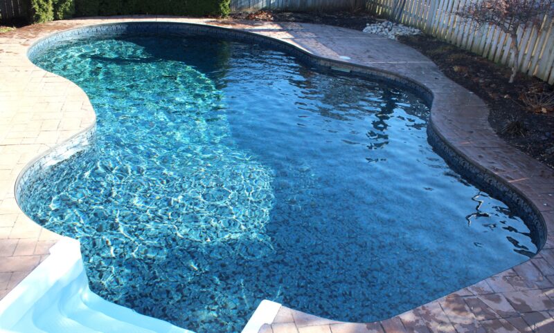 Shimmering Butterfly Effect Pool Liner