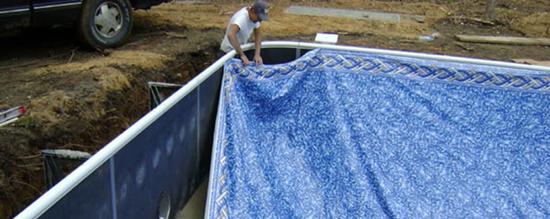 installing pool liner