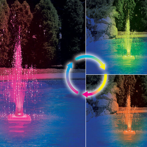 Color Changing LED Pool Fountain