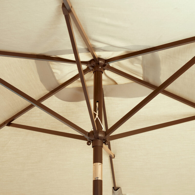 Adriatic 6.5-ft x 10-ft Rectangular Market Umbrella in Olefin