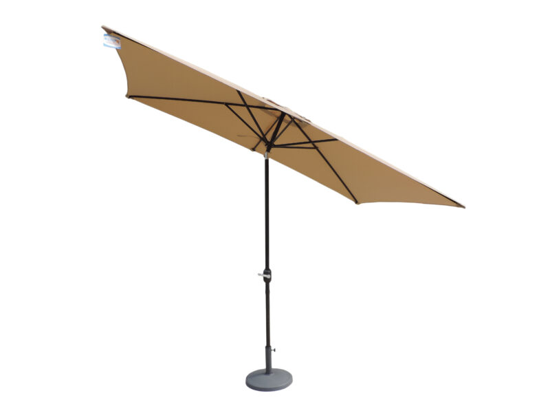 Adriatic 6.5-ft x 10-ft Rectangular Market Umbrella in Olefin