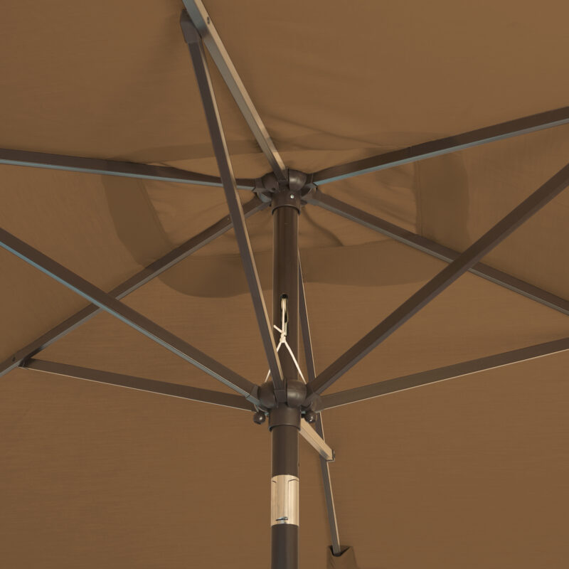 Adriatic 6.5-ft x 10-ft Rectangular Market Umbrella in Sunbrella Acrylic