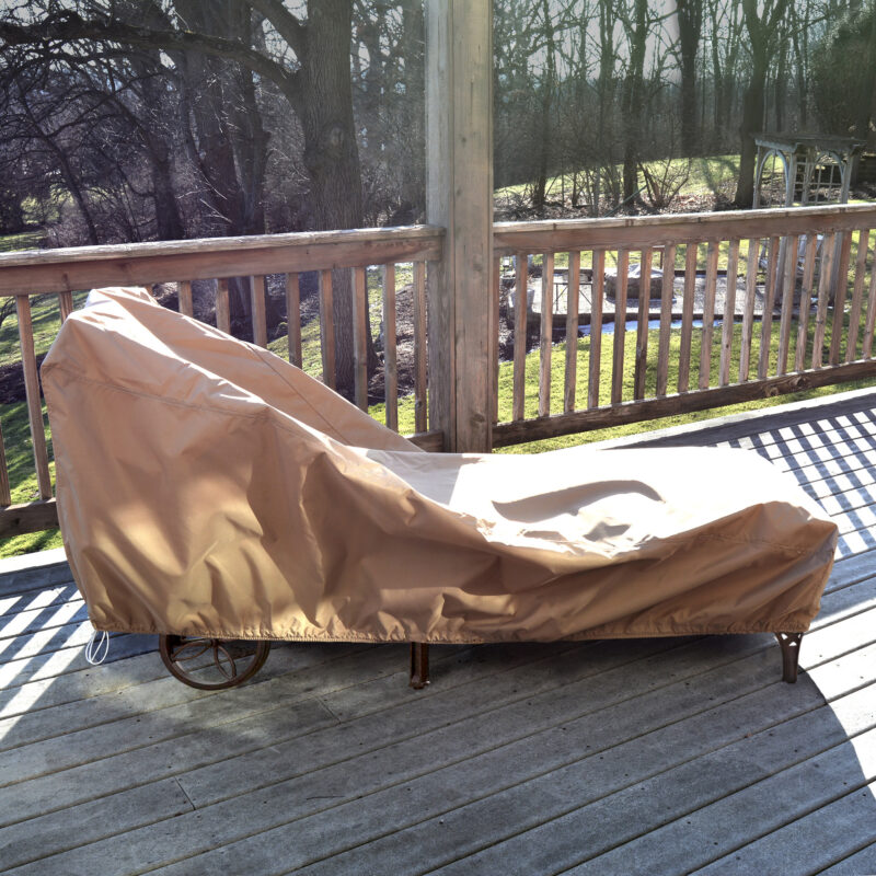 All-Weather Protective Cover for Chaise Lounge