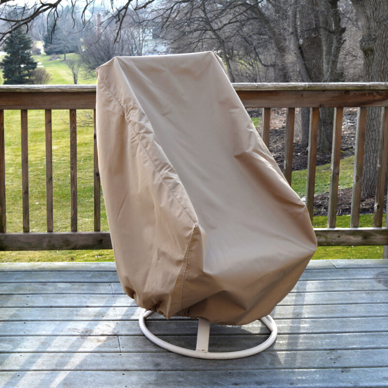 All-Weather Protective Cover for High Back Chair