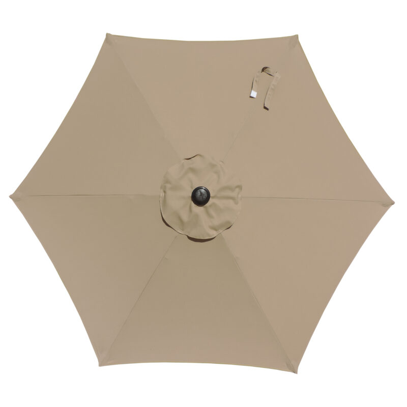 Bistro 7.5-ft Hexagonal Market Umbrella