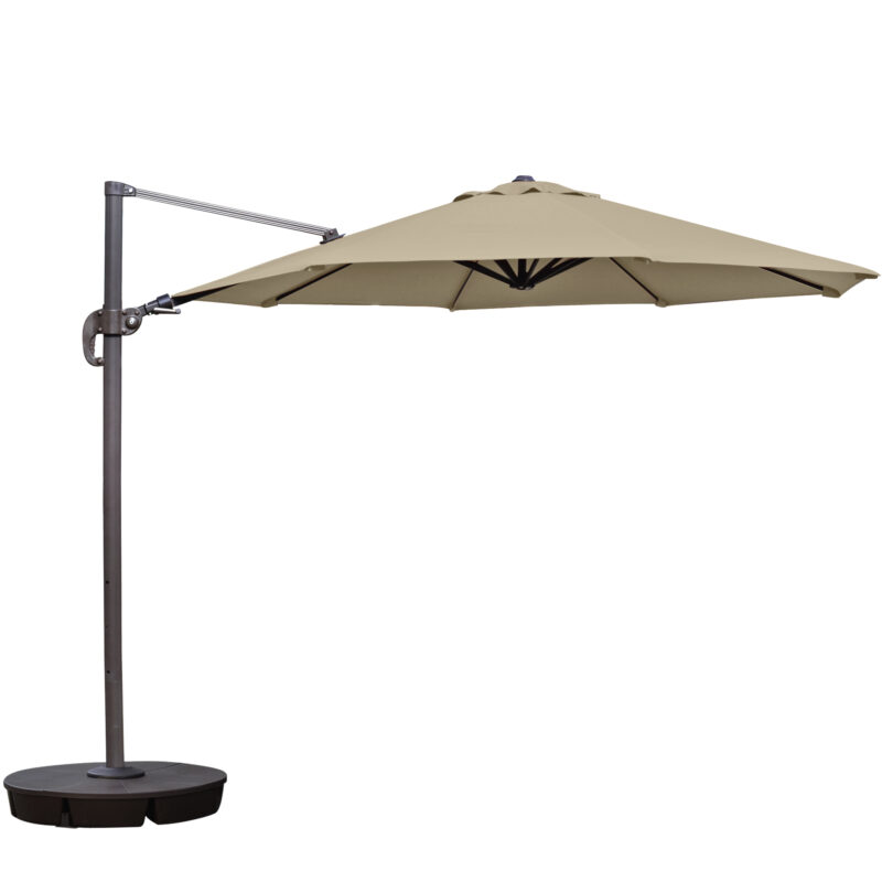 Freeport 11-ft Octagonal Cantilever Patio Umbrella in Sunbrella Acrylic
