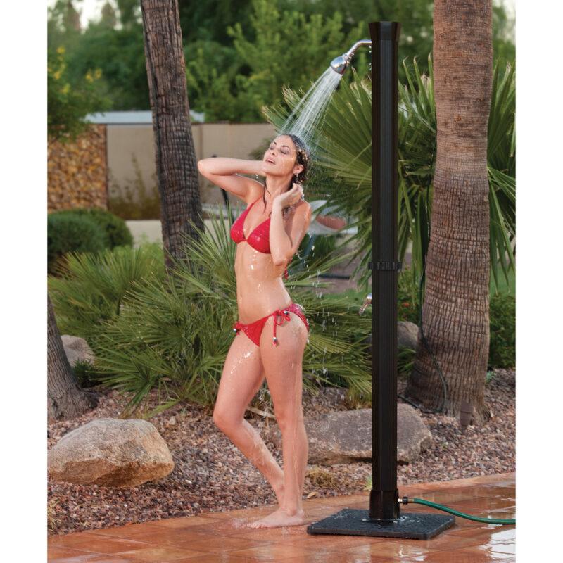Outdoor Solar Shower with Base