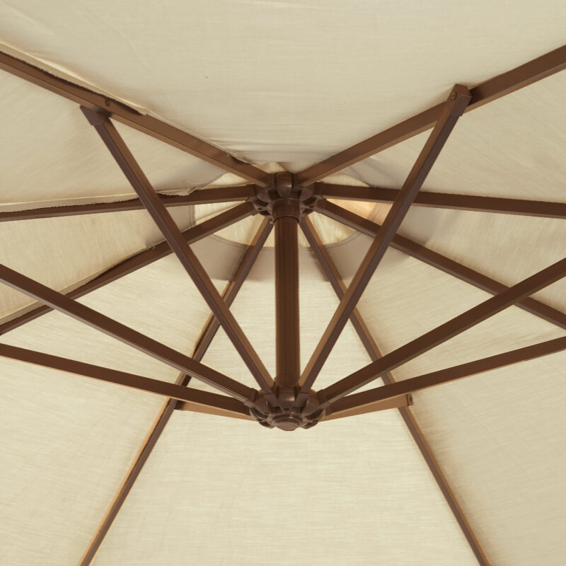 Santiago 10-ft Octagonal Cantilever Spa Side Umbrella