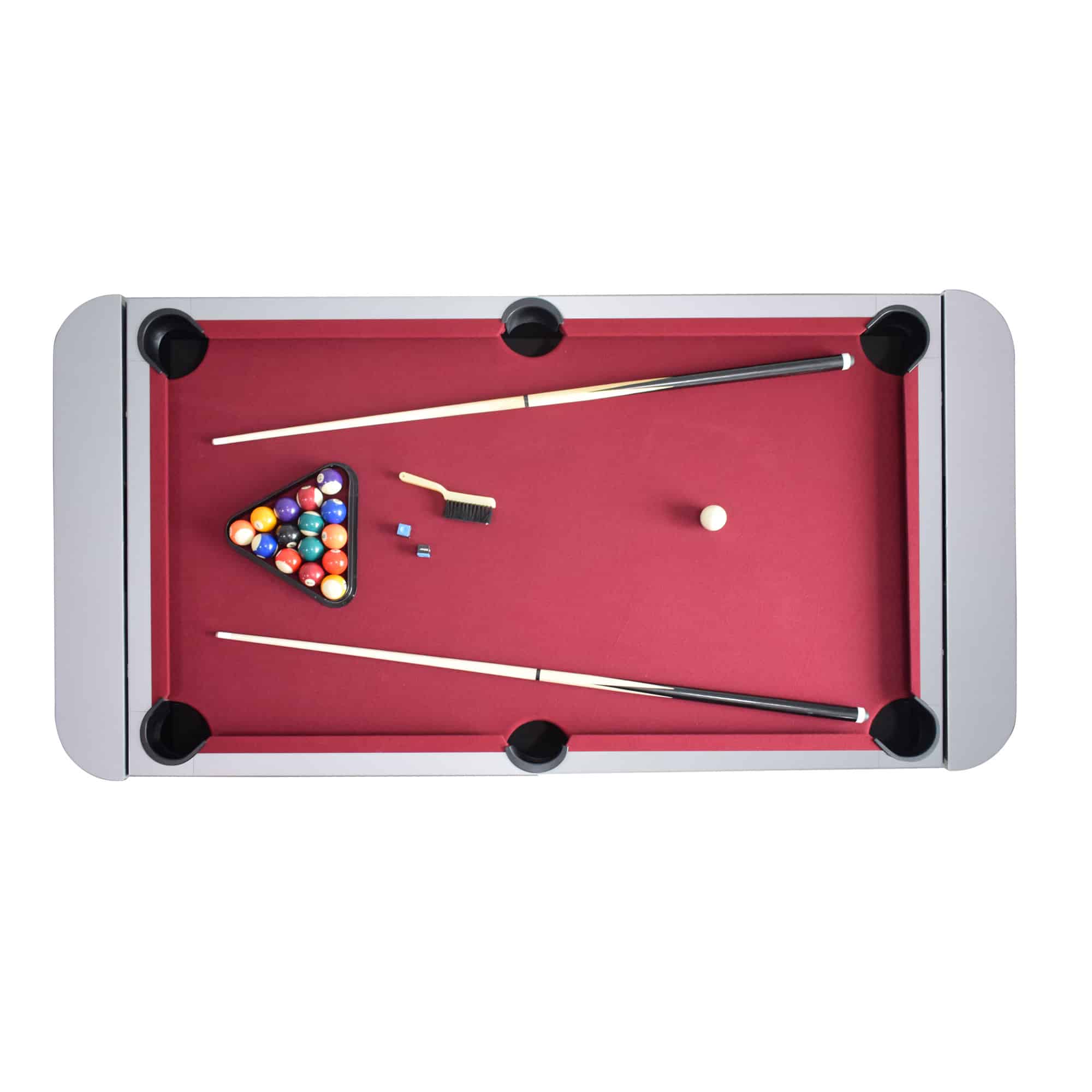 Multi Game Table 3 In 1 Pool Table Slide Air Hockey And Foosball Combo –  WarehousesChoice