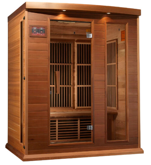 Maxxus 3-Person Low EMF FAR Infrared Sauna