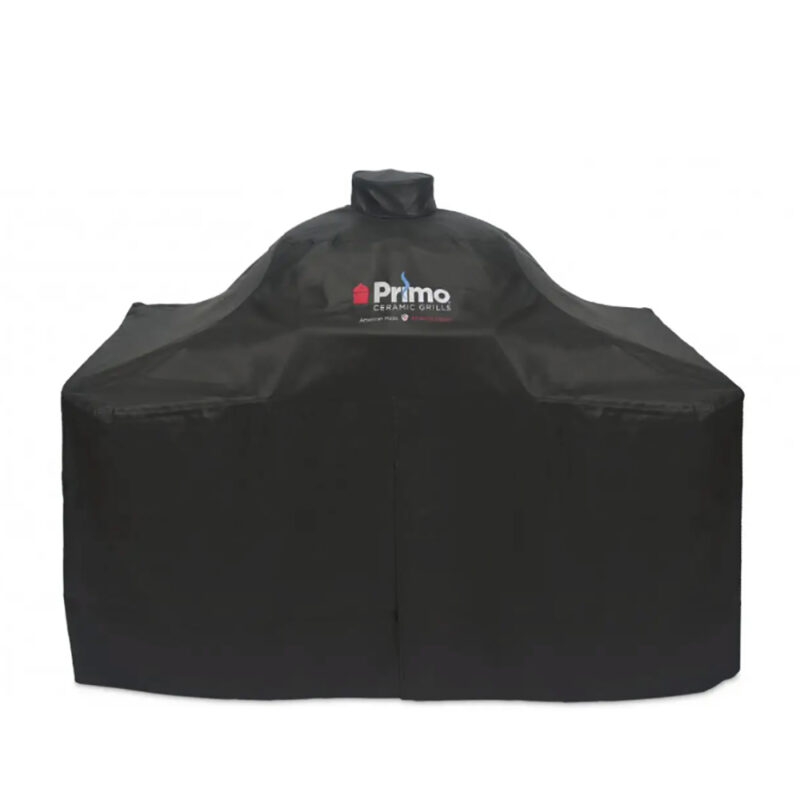 Primo Grill Cover For Primo Ceramic Kamado All-In-One Grill Or Oval XL In Table