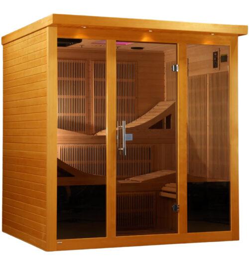 Dynamic Monaco Elite 6-Person Ultra Low EMF FAR Infrared Sauna