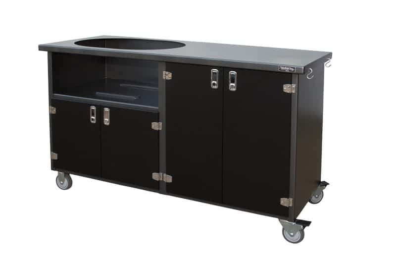 4 Door XL Primo Grill Cart Pool Warehouse