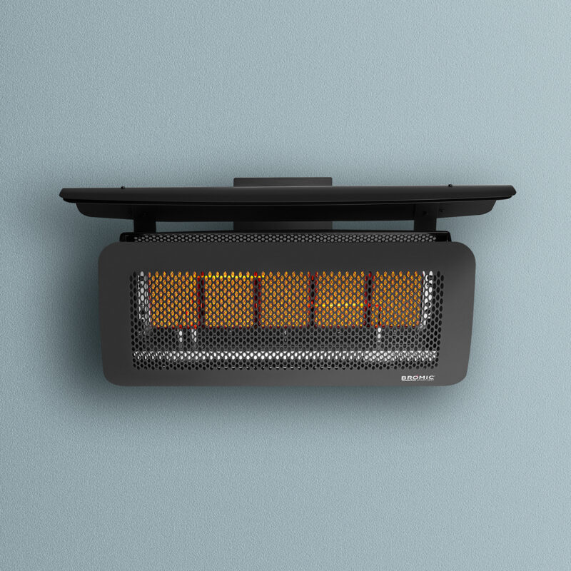Tungsten Smart-Gas Radiant Heat Patio Heater