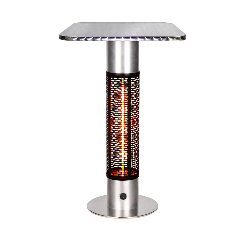 RADTec Small Square Top Bistro Table Heater
