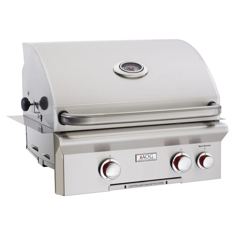 American Outdoor Grill T-Series 24-Inch 2-Burner Built-In Gas Gril