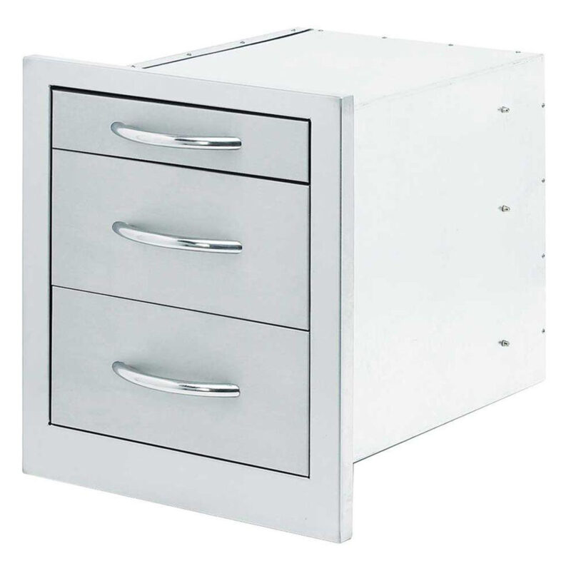 Cal Flame 18" Wide 3-Drawer Storage
