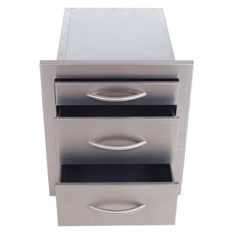 Cal Flame 18" Wide 3-Drawer Storage