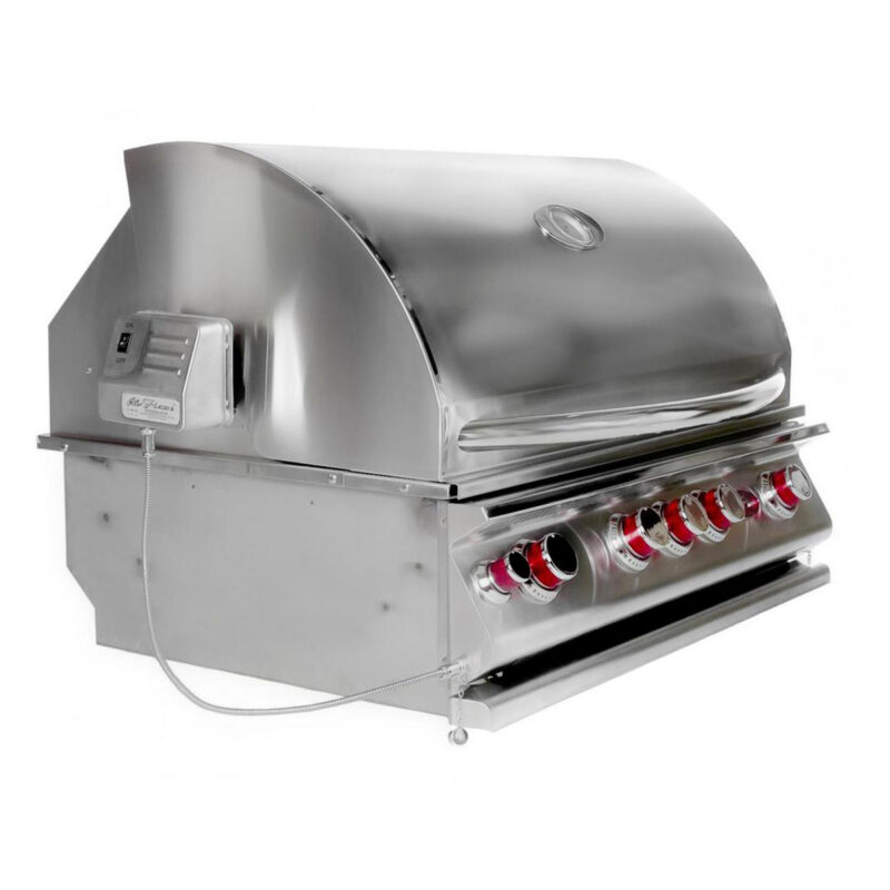 Cal Flame Built-In 4 Burner Convection BBQ Grill