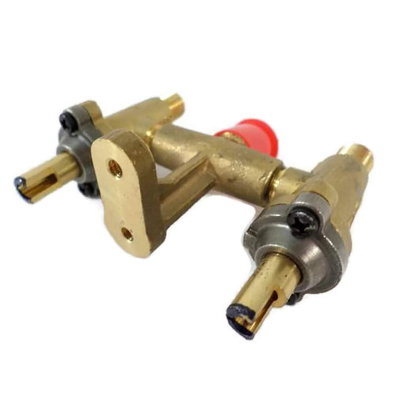 Broilmaster Natural Gas Twin Valve Assembly for P3/P4 Grills