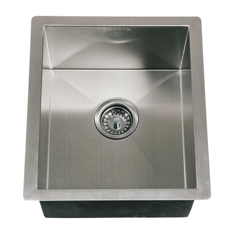 Coyote Drop-In Stainless Steel Sink with Drain Plug