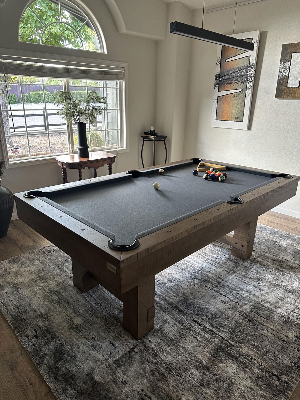 Smoky Mountain Nights 7' Pool Table | Designer Edition