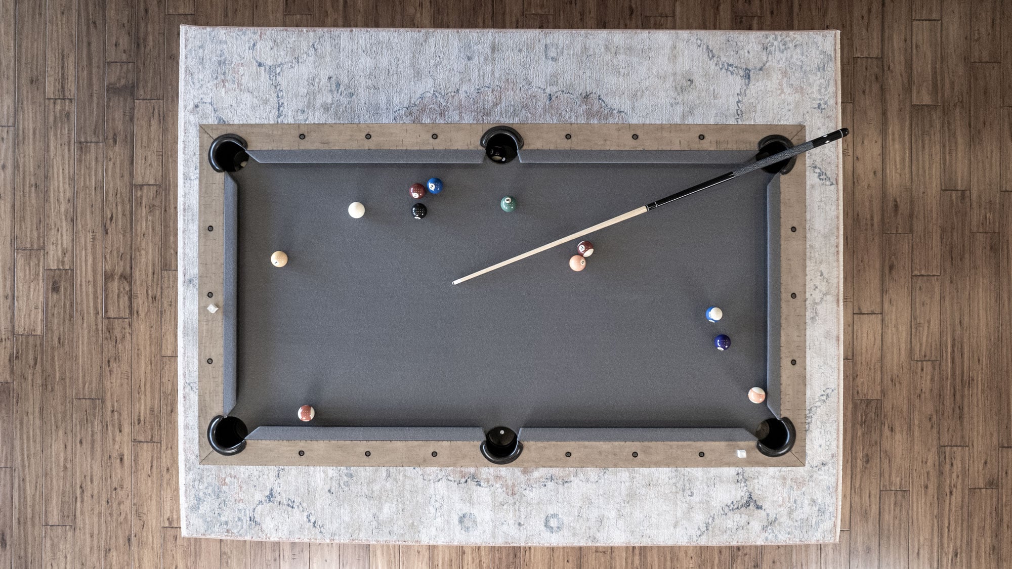 Smoky Mountain Nights 7' Pool Table | Designer Edition