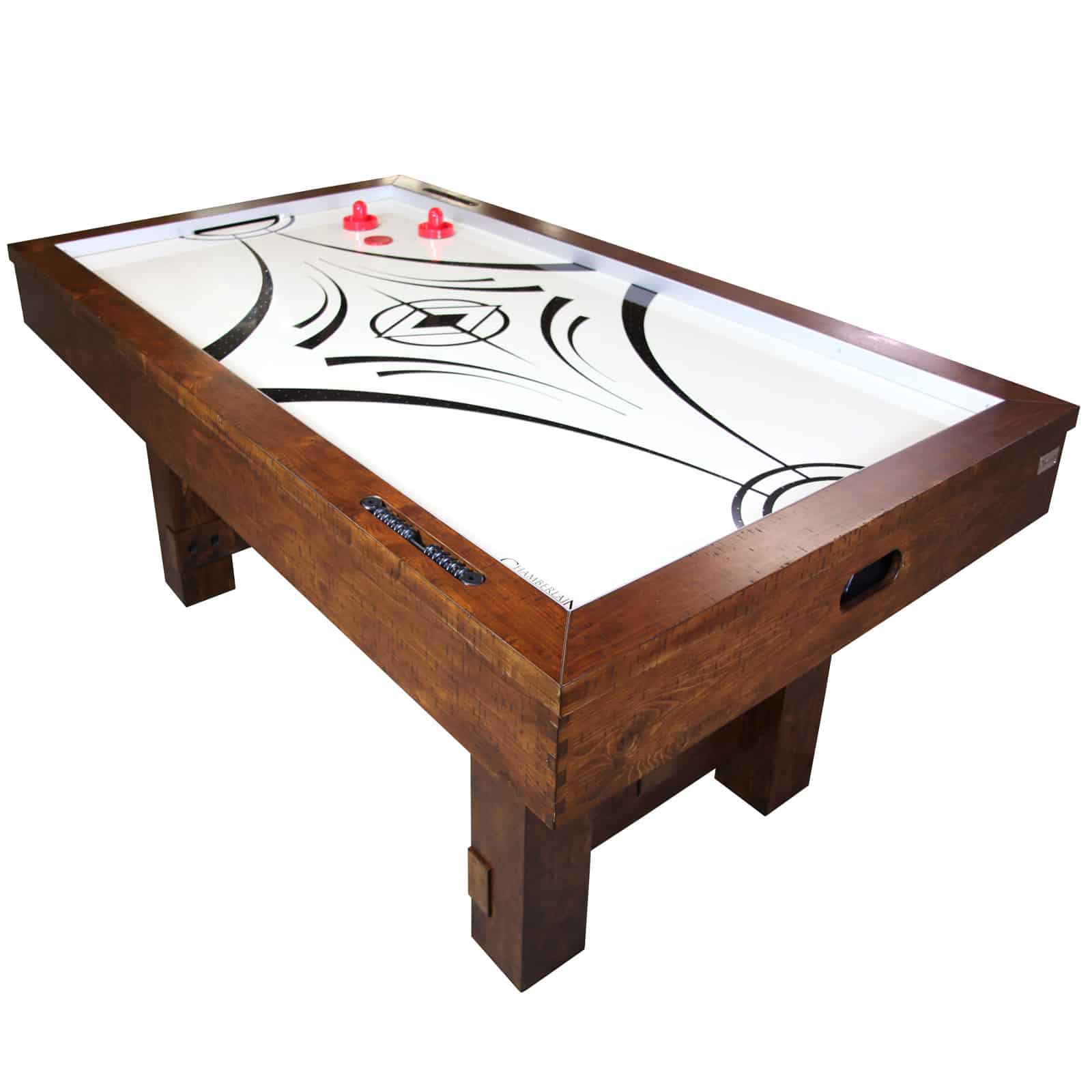 Nashville Nights Distressed Wood Air Hockey Table Pool Warehouse