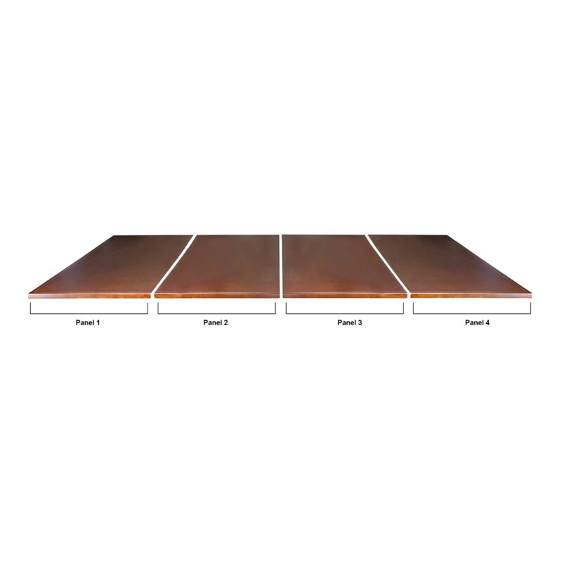 Imperial 7 Ft Antique Walnut Dining Top