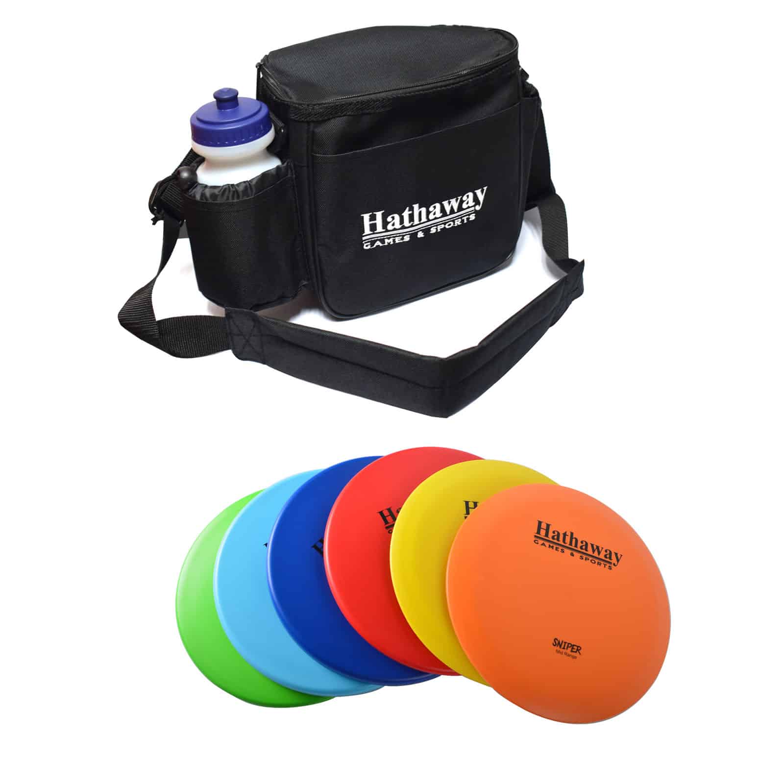 Disc Golf Starter Set with 6 Discs and Case - Pool Warehouse