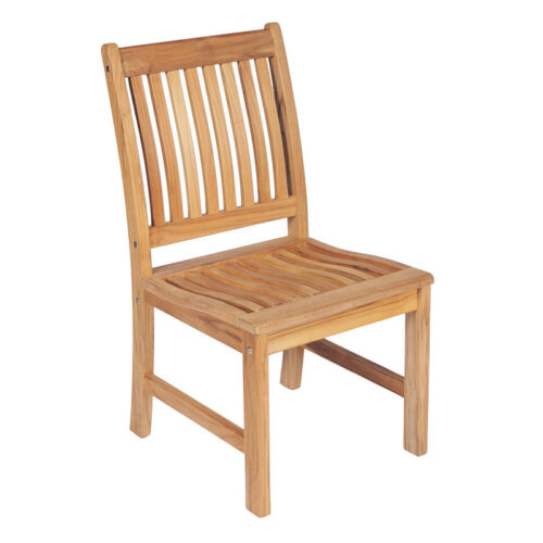 Royal Teak Collection Compass Teak Side Chair